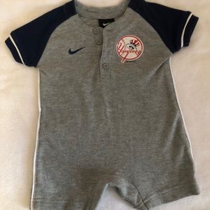 NY Yankees Romper